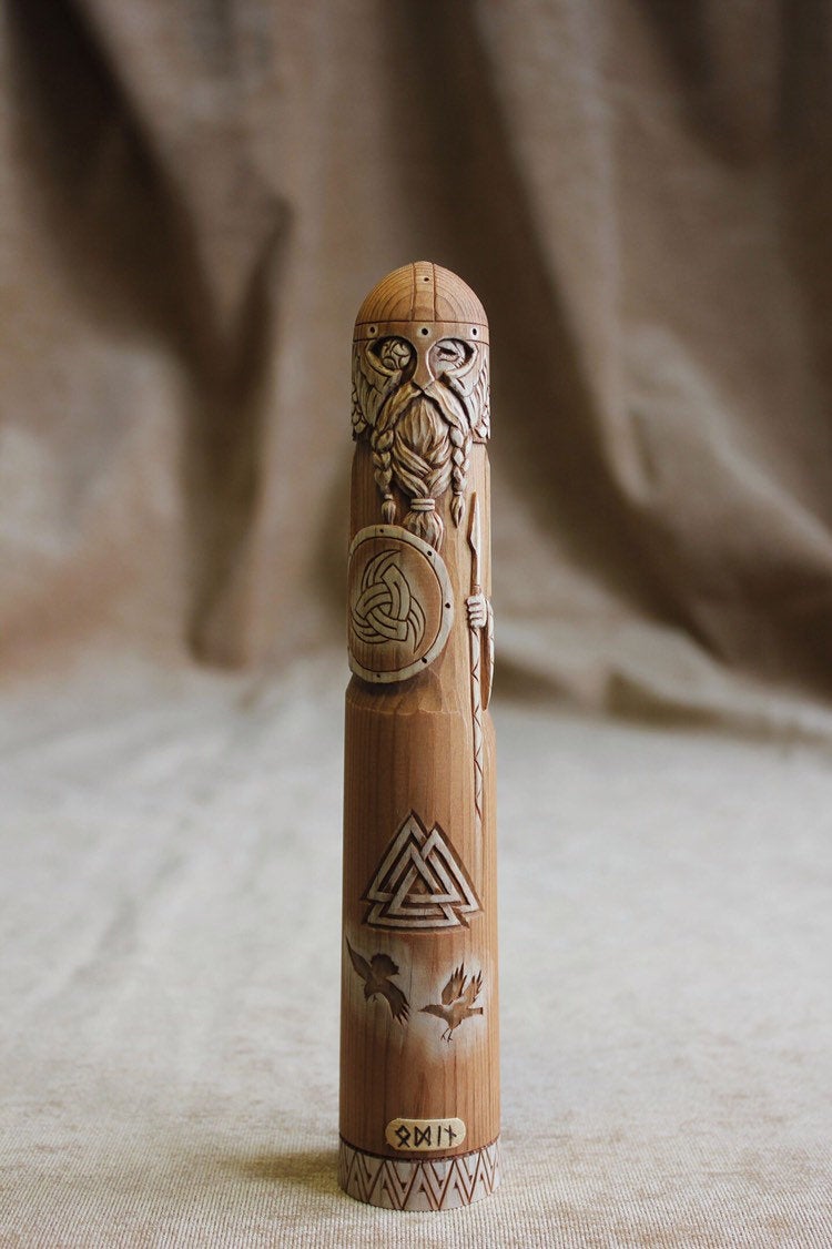 ODIN statue, Viking gods, norse mythology, norse gods - Valhallaworld
