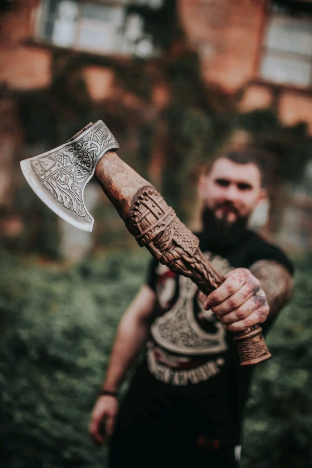 viking battle axe