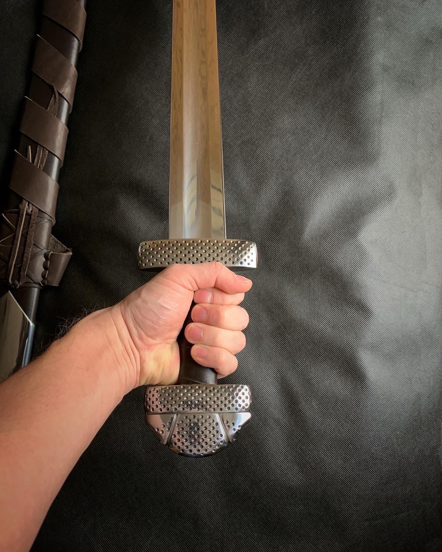 Battle ready medieval sword